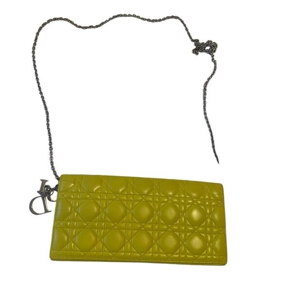 The carnage Lady Dior lamb skin pouch, - Picture 4 of 11